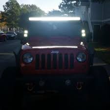 Jeep Wrangler 2007 2016 Led Light Bar And Dual Spot Beam Led Windshield Lights With Mounts Jeep Wrangler Lights Jeep Wrangler Jeep Light Bar