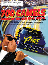 Camel cigarettes contain a blend of turkish and american tobacco. Joe Camel