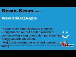 Ini bermaksud, sesebuah negara dapat mengalami kemelesetan ekonomi. Kemelesetan Ekonomi Abcd Youtube