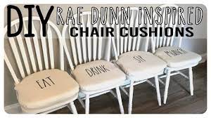 However, purchasing cushions may not be an. Diy Rae Dunn Inspired Chair Cushions Youtube