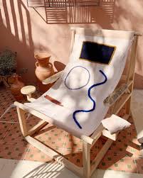 e made a sample of a wooden chair with as base a handwoven wool fabric handmade embroidery marble yes or no wooden chair chair design wooden hand weaving