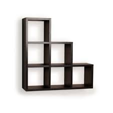 Hot out of our shop, we flat pack and ship your custom unit almost as fast as most companies. Stepped Six Cubby Wall Shelf By Danya B