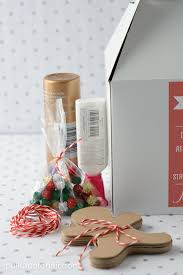 Download Diy Gingerbread Man Craft Kit For Christmas PSD Mockup Templates