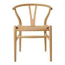 Wishbone Chair Soaped Oak Paper Cord Chairs Stools Benches Furniture Furniture Lig Wishbone Chair Wegner Wishbone Chair Hans Wegner Chair Wishbone