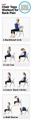The Best Chair Yoga Moves To Combat Back Pain Health Com