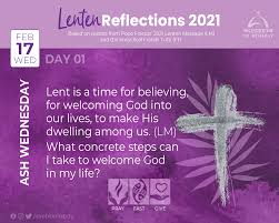 Ash wednesday marks the start of 40 days reflection of lent. S7gdshk Tagdzm