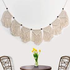 Check spelling or type a new query. Wall Hanging Tapestry Bohemian Macrame Woven Handmade Cotton Rope Home Decor Craft Christmas Macrame Birthday Gifts Walmart Com Walmart Com