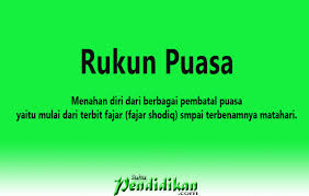 Syarat wajib dan rukun puasa bulan ramadan. Rukun Puasa Syarat Sah Puasa Dan Syarat Wajib Puasa
