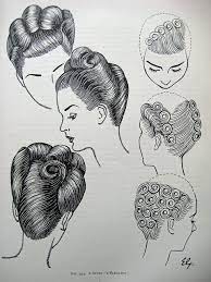 Vintage Hair The Art Craft Of Hairdressing 1950 A Style D Elegance Retro Hairstyles Vintage Hairstyles Historical Hairstyles