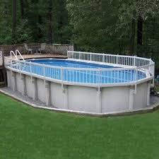 The space between the bottom rail and the ground must be less than 4. Vinyl Works Of Canada Premium 24in Resin Above Ground Pool Fence Kits Above Ground Pool Fence Above Ground Pool Decks In Ground Pools