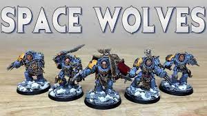 These aren't your wolfy mcwolf rules though. Painting Showcase Wolf Guard Space Wolves Space Marines Warhammer 40k Youtube