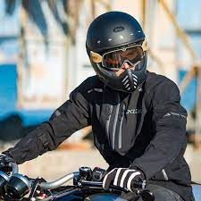 You don't often find terrycloth in motorcycle. Moto 3 Bell Helmets