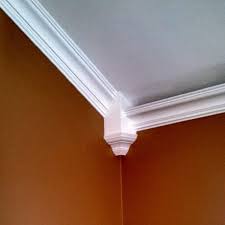 Crown Molding On Vaulted Ceilings Transition Custom Corner Box By Volcan Trimworks Crown Molding Vaulted Ceiling Ceiling Trim Crown Molding
