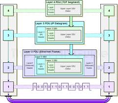 Data Encapsulation Protocol Data Units Pdus And Service Data Units Sdus Osi Model Computer Basics Computer Science Programming