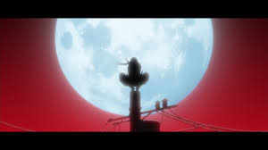 Figure silhouette sitting on top of utility post overlooking. Itachi Pfp On Pole Novocom Top
