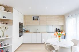 Cuisine Blanc Et Bois Idees Deco Cuisine Blanche Et Bois Idee Deco Cuisine Meuble Cuisine Blanc