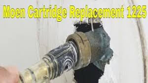 What's the replacement cartridge for a moen faucet? 1225 Cartridge Replacement Moen Tub And Shower Youtube