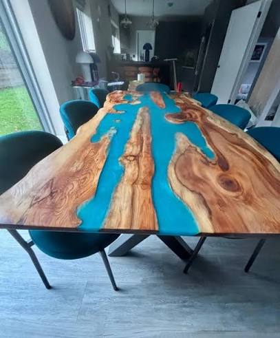 Resin River Dining Tables | Handmade in the UK | RockVine