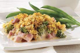 Find Rush Hour Exhausting Dinnertime Will Be Like A Ride In The Carpool Lane With This Easy Hearty Idea The Whole Family Wil Cheesy Ham Recipes Broccoli Bake