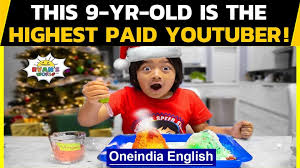 Indian audience has also shown a lot of love for them. Ryan Kaji 9 Yr Old Tops Forbes Highest Paid Youtuber List With 29 5 Million In Earnings Oneindia Video Dailymotion