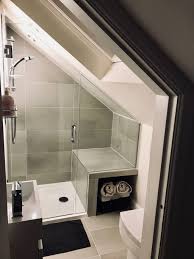 Most interior designers prefer these over regular tiles, and it is clear why. 10 Man Cave Bathroom Ideas 2021 The Daily Escape Small Attic Bathroom Small Bathroom Remodel Bathroom Design