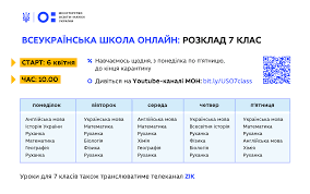 Вона передбачає відеоуроки, тести, матеріали для самопідготовки. Vseukrayinska Shkola Onlajn Rozklad Urokiv Fakti Ictv