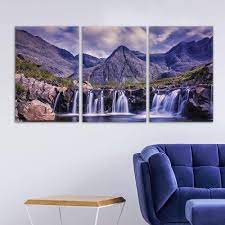 Get the best deals on living room decorative wall paintings. Abstract Landscape Waterfall Picture Canvas Wall Art Print Prints Art Collectibles Keyforrest Lt