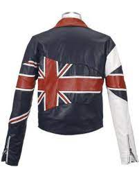 Handmade Union Jack Flag Leather Jacket By Ukmerchant Union Jack Clothing Blue Leather Jacket Jackets