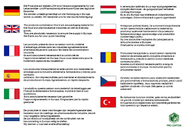 Nous vous garantissons une qualité professionnelle. Pro Carton Press Statement Pro Carton