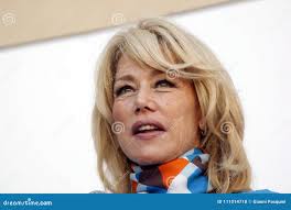 Nancy Brilli editorial stock photo. Image of david, supporting