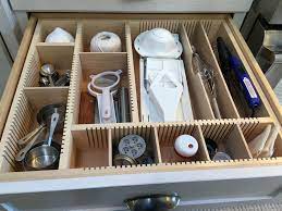 Adjustable Large Kitchen Utensil Drawer Organizer Utensil Drawer Organization Kitchen Utensil Organization Kitchen Drawer Organization Utensils