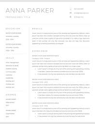 20 Free Word Resume Templates Download Now
