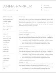 It was created for account executives but could also be great for graphic designers or people working. Word Resume Templates 20 Free And Premium Download