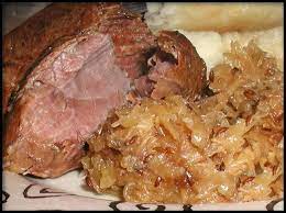Crock Pot Pork Roast And Sauerkraut Crockpot Pork Roast Pork And Sauerkraut Recipe Pork Roast And Sauerkraut