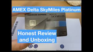 American express ranked first in j.d. New Amex Delta Skymiles Platinum Card 100k Points Historic High Review Unboxing Youtube