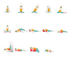 In the style of restorative yoga, we often use props to make the poses more easeful and accessible allowing you to stay there for longer periods of time. 45 Minute Yoga Sequences Foundational Sequences For Yoga Teachers Tummee Com