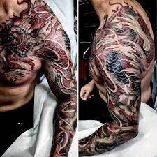 Badass Tattoos For Men Best Sleeve Tattoos Picture Tattoos Dragon Sleeve Tattoos