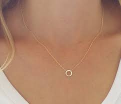 10k or 14k yellow/rose/white gold weight: Dainty Circle Necklace Karma Necklace Gold Circle Necklace Minimalist Necklace Layering Necklace Tiny Pendant Necklace Gold Necklace Tiny Pendant Necklace Dainty Circle Necklace Karma Necklace
