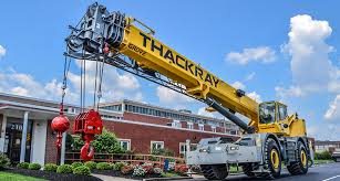 rough terrain cranes thackray crane