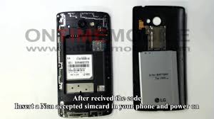 Lg phone unlock code, sim network unlocking. How To Unlockl Or How To Check Imei On Lg Risio Leon H343 Crickt Youtube
