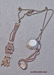 Silver Kostek Ve Sallamasi Pocket Watch Chains With Ornamental Pendent For Men Late Ottoman From Anatolia Possibly From The Taki Accessories Antikalar