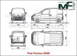 Fiat Fiorino 2008 Disegno Model Copy Stampe Blu Photoshop Disegni