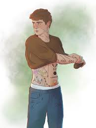 The Marauders With Tattoos Remus Lupin Harry Potter Harry Potter Artwork Harry Potter Pictures Harry Potter Drawings