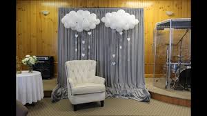 Learn about fun baby shower themes, practical themes, and more shower inspiration. Baby Shower Backdrop Set Up How I Do It Youtube