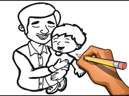 ¿ quieres sorprender con frases del día del padre y demostrarle lo mucho que le importas y valoras la figura del padre en tu vida? Como Dibujar A Papa Y Su Hijo Dibujo Facil Feliz Dia Del Padre Youtube