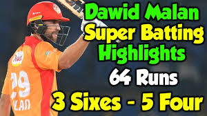 Dawid malan scored his maiden t20 international hundred and the fastest in english history during the 4th t20 in napier. Dawid Malan Super Batting Highlights Hbl Psl 2020