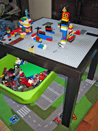 pin by alexandra einess on i did make it toddler closet organization ikea lack table lego room