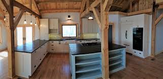 Gain another bedroom on the main floor with house plan 18290be. Post And Beam Farmhouse Kitchen Omaha By Wood Trends Inc