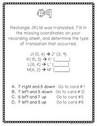 75 best maneuvering the middle resources images math. Geometric Transformations Activity By Maneuvering The Middle Tpt