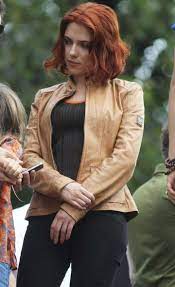Scarlett Johansson Scarlett Johansson Scarlett Leather Jacket